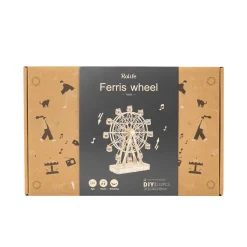 Robotime Rolife Ferris Wheel 3D Wooden Puzzle Music Box TGN01