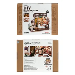 Robotime Rolife Flavory Café Miniature House kit DG162
