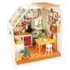 Robotime Rolife Jason's Kitchen Miniature Dollhouse Kit DG105