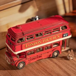 Robotime Rolife London Tour Bus 3D Wooden Puzzle TGM02
