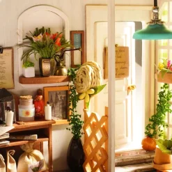 Robotime Rolife Miller's Garden DIY Miniature House Kit DG108