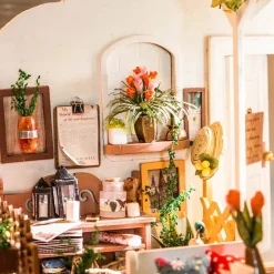 Robotime Rolife Miller's Garden DIY Miniature House Kit DG108