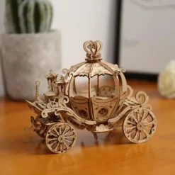 Robotime Rolife Pumpkin Carriage TG302 3D Wooden Puzzle