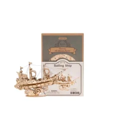 Robotime Rolife Sailling Ship TG305 3D Wooden Puzzle Décor