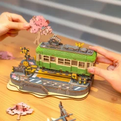 Robotime Rolife Sakura Journey 3D Wooden Puzzle TGS02