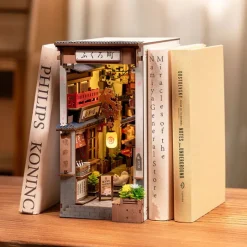 Robotime Rolife Sakura Wine Alley DIY Book Nook Shelf Insert Kit TGB11 (Pre-Order)