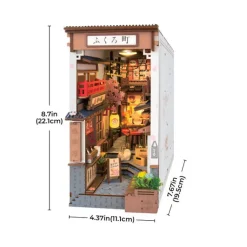 Robotime Rolife Sakura Wine Alley DIY Book Nook Shelf Insert Kit TGB11 (Pre-Order)