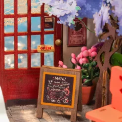 Robotime Rolife Sea Holiday Restaurant DIY Miniature House DS039