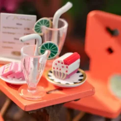 Robotime Rolife Sea Holiday Restaurant DIY Miniature House DS039