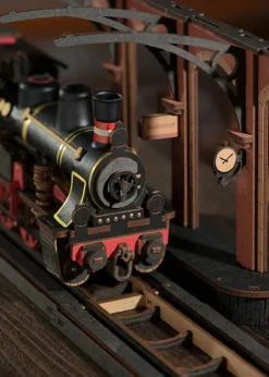 Robotime Rolife Steam Journey 3D Wooden Puzzle TGS01