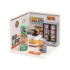 Robotime Rolife Super Creator Energy Supply Store Plastic DIY Miniature House Kit DW002