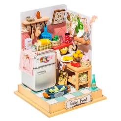 Robotime Rolife Taste Life (Kitchen) DIY Wooden Dollhouse DS015