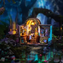 Robotime Rolife The Magic Study House DIY Miniature House Kit DG166