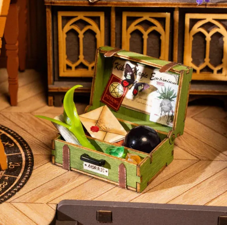 Robotime Rolife The Magic Study House DIY Miniature House Kit DG166