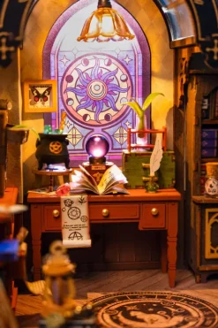 Robotime Rolife The Magic Study House DIY Miniature House Kit DG166