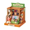 Robotime Rolife The Muse Bookshop DIY Miniature House DS040
