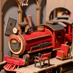 Robotime Rolife Time Travel DIY Book Nook Shelf Insert TGB04