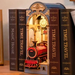 Robotime Rolife Time Travel DIY Book Nook Shelf Insert TGB04