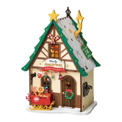 Robotime Rolife Twinkling Christmas House DIY Miniature House DS036