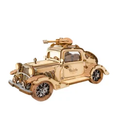 Robotime Rolife Vintage Car TG504 - Modern 3D Wooden Puzzle