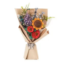 Robotime Rowood DIY Wooden Flower Bouquet TW01H 3D Wooden Puzzle