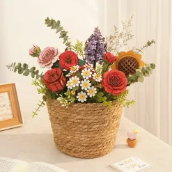 Robotime Rowood DIY Wooden Flower Chamomile 3D Wooden Puzzle TW061