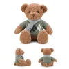 23" Scarf Sweater Teddy Bear - Chocolate