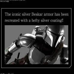 STAR WARS - 1/12 STAR WARS THE MANDALORIAN BESKAR ARMOR SILVER COATING VER.