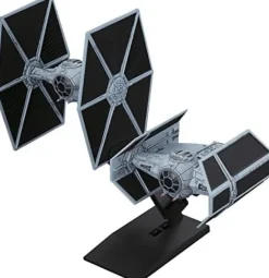 STAR WARS - VEHICLE MODEL 007 TIE ADVANCED x 1 & FIGHTER SET