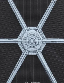 STAR WARS - VEHICLE MODEL 007 TIE ADVANCED x 1 & FIGHTER SET