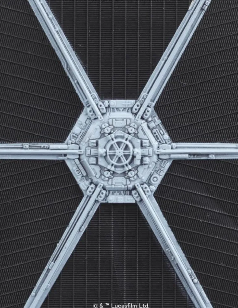 STAR WARS - VEHICLE MODEL 007 TIE ADVANCED x 1 & FIGHTER SET