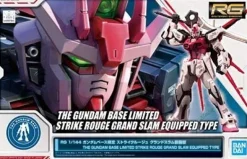 (THE GUNDAM BASE LIMITED) GUNDAM - RG 1/144 STRIKE ROUGE GRAND SLAM EQUIPPED TYPE