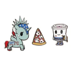 Tokidoki NYC Collection Enamel Pin Set