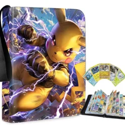 Trading Card Binder - Pikachu Lightning Punch (9-Pocket)