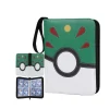 Trading Card Binder - Pokemon Green Poke Ball (4-Pocket)