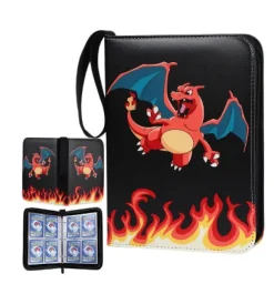 Trading Card Binder - Pokemon Charizard (4-Pocket)