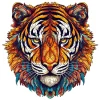 Woodbests - Brave Tiger Wooden Jigsaw Puzzle (160-200pcs)