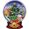Woodbests - Christmas Crystal Ball Wooden Jigsaw Puzzle (160-200pcs)