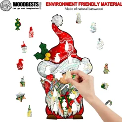 Woodbests - Christmas Goblin Wooden Jigsaw Puzzle (250-300pcs)