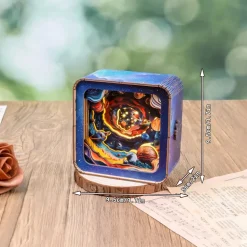 Woodbests - Cosmic Odyssey Kit - 3D Wooden Puzzle Night Light