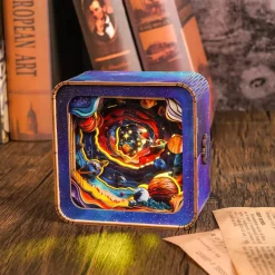 Woodbests - Cosmic Odyssey Kit - 3D Wooden Puzzle Night Light