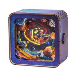 Woodbests - Cosmic Odyssey Kit - 3D Wooden Puzzle Night Light