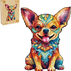 Woodbests - Cute Chihuahua Wooden Jigsaw Puzzle (160-200pcs)