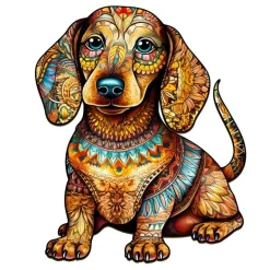 Woodbests - Dachshund 2 Wooden Jigsaw Puzzle (90-120pcs)