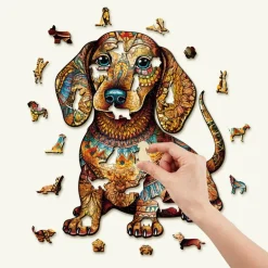 Woodbests - Dachshund 2 Wooden Jigsaw Puzzle (90-120pcs)