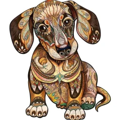 Woodbests - Dachshund Wooden Jigsaw Puzzle (250-300pcs)