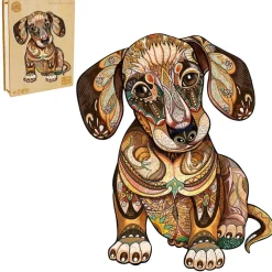 Woodbests - Dachshund Wooden Jigsaw Puzzle (250-300pcs)