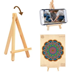 Woodbests - Flower Mandala Wooden Jigsaw Puzzle(250-300pcs)