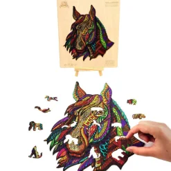 Woodbests - Galloping Horse Wooden Jigsaw Puzzle (90-120pcs)