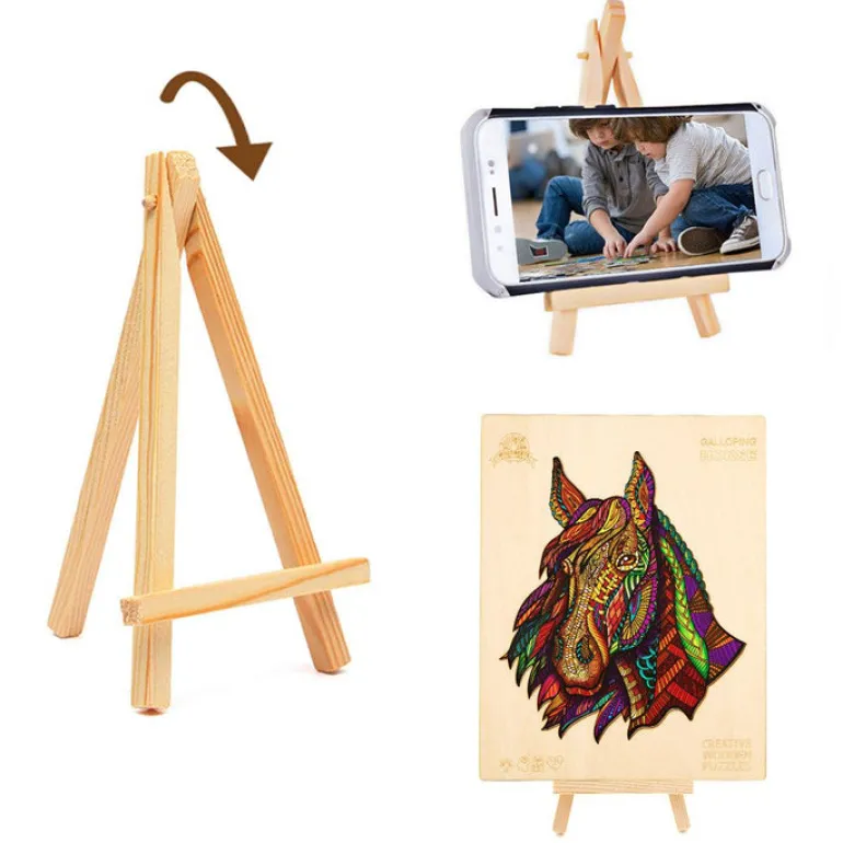 Woodbests - Galloping Horse Wooden Jigsaw Puzzle (90-120pcs)